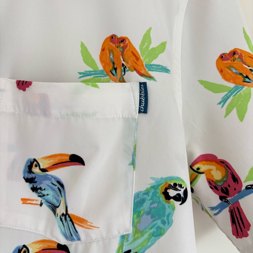 Chubbies Lightweight Performance Polo Toucan Whit… - image 5